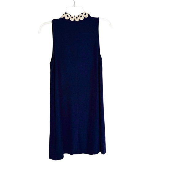 Lilly Pulitzer Jane Navy Shift Mini Dress Size 0 - Picture 5 of 12